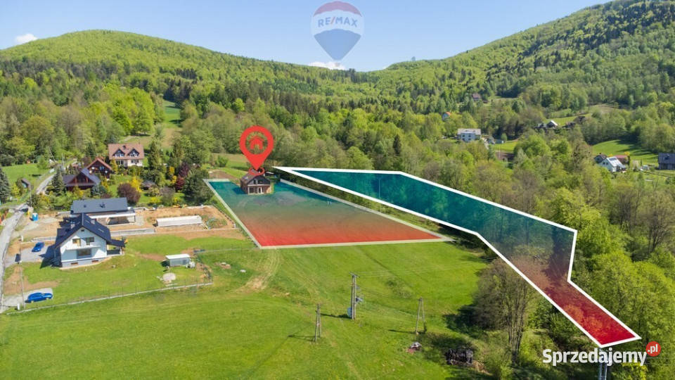 Na wzgórzu z prywatnym lasem i strumykiem 301m2