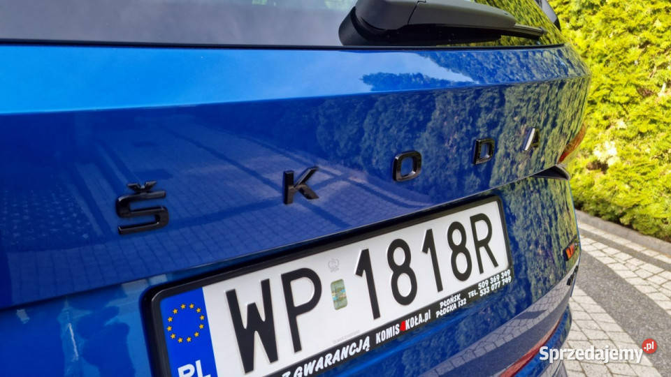 koda Kodiaq VRS Salon I Właściciel VAT 23 Serwis elektrochrom. lusterko wst. Płońsk