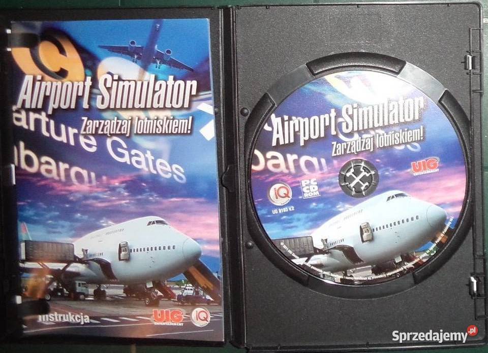 Aiport Simulator Zarządzaj lotniskiem PC CD BOX symulacje Rzeszów