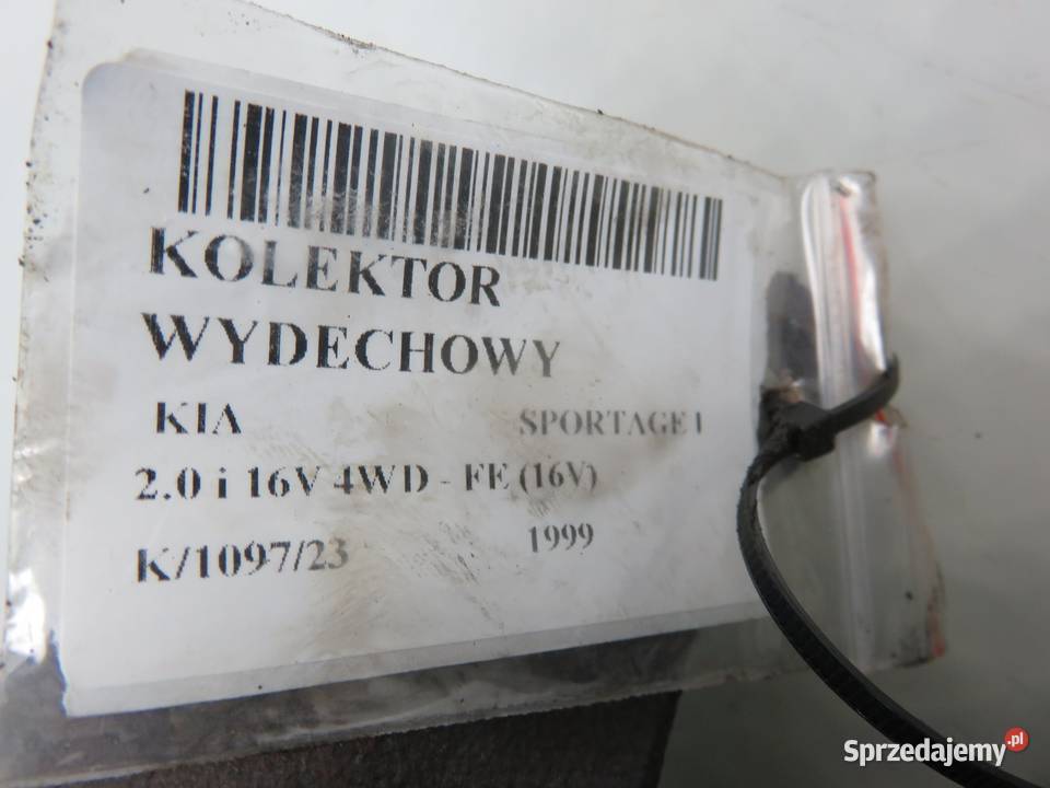 KOLEKTOR WYDECHOWY KIA SPORTAGE I 20 i 16V