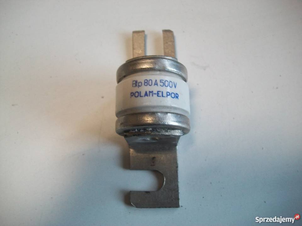 Bezpiecznik BTP80A 500V Biznes i Przemysł Olkusz sprzedam