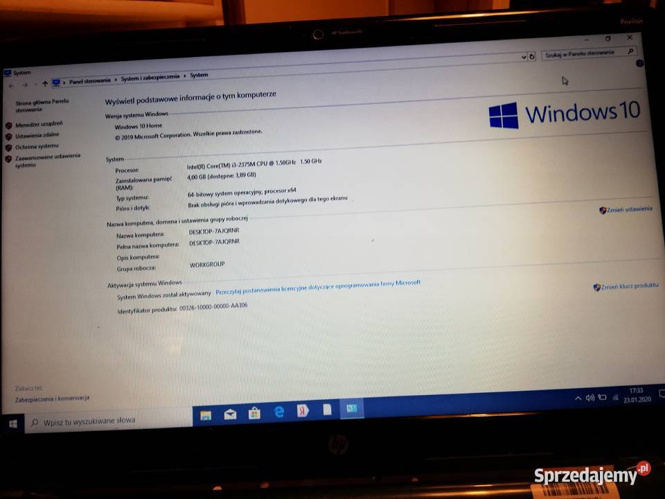 hp Pavilion Protect smart HP/Compaq Jabłonna