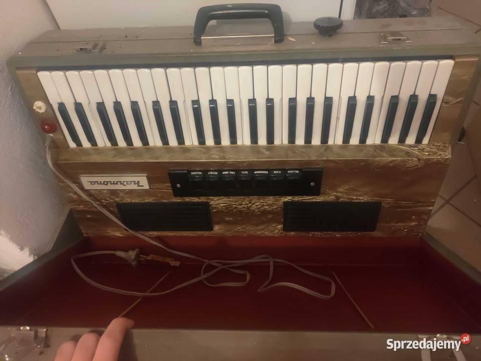 Organy elektryczne harmona retro akordeon DDR Babienica sprzedam