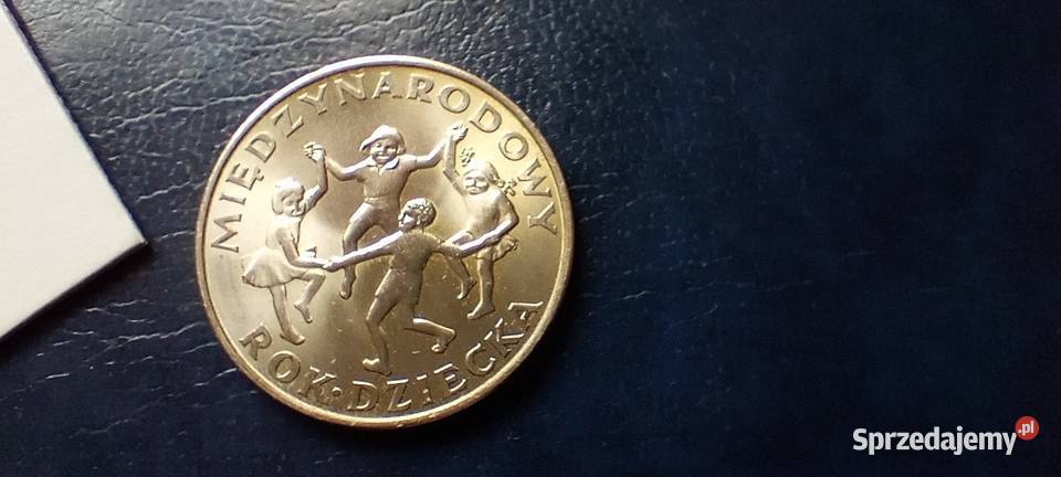 Stare monety 20 złotych 1979 Dziecka Polska Lesko