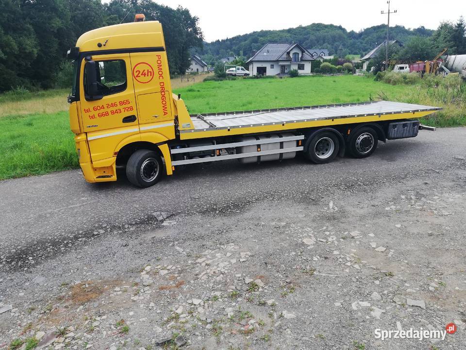 Pomoc Drogowa Laweta Mercedes Actros Euro 6 12690cm3 Samochody ciężarowe Limanowa sprzedam