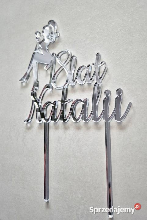 Topper personalizowany imię dziecka Częstochowa