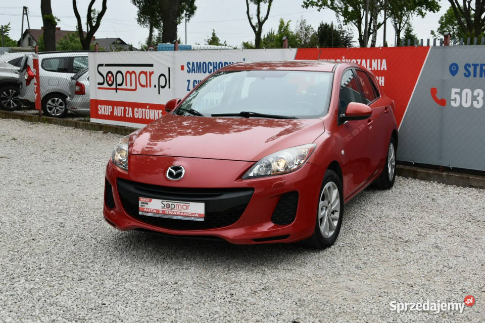 Mazda 3 16 BENZYNA 105 2012r Klima TEMPOMAT Zarejestrowany w Polsce 3 Kampinos