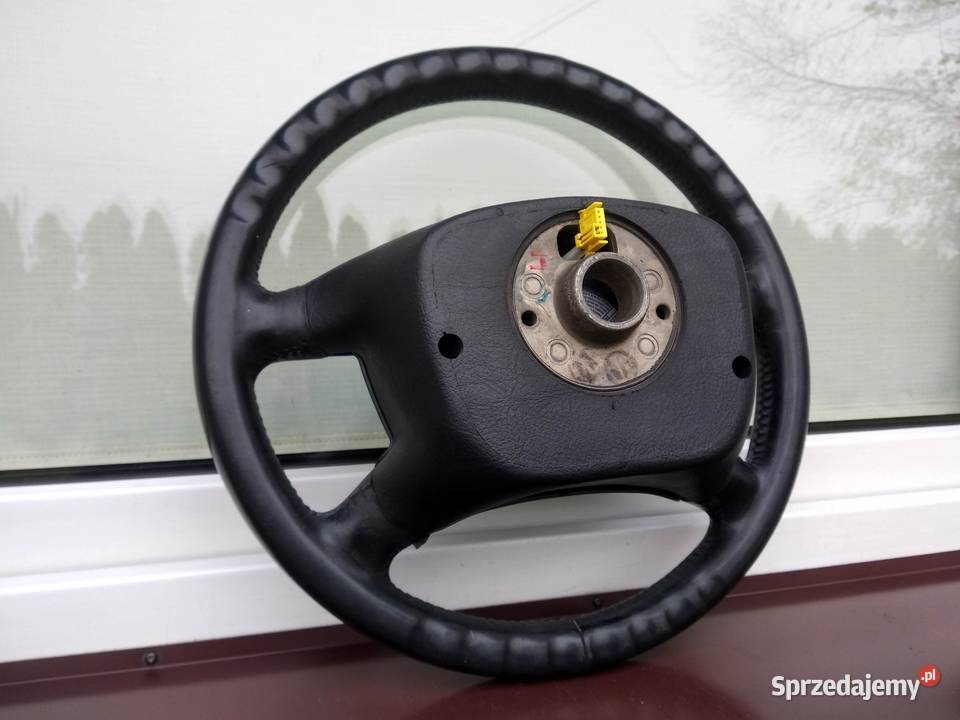 Skoda Fabia I 1 kierownica skórzana skóra Airbag łódzkie Sieradz