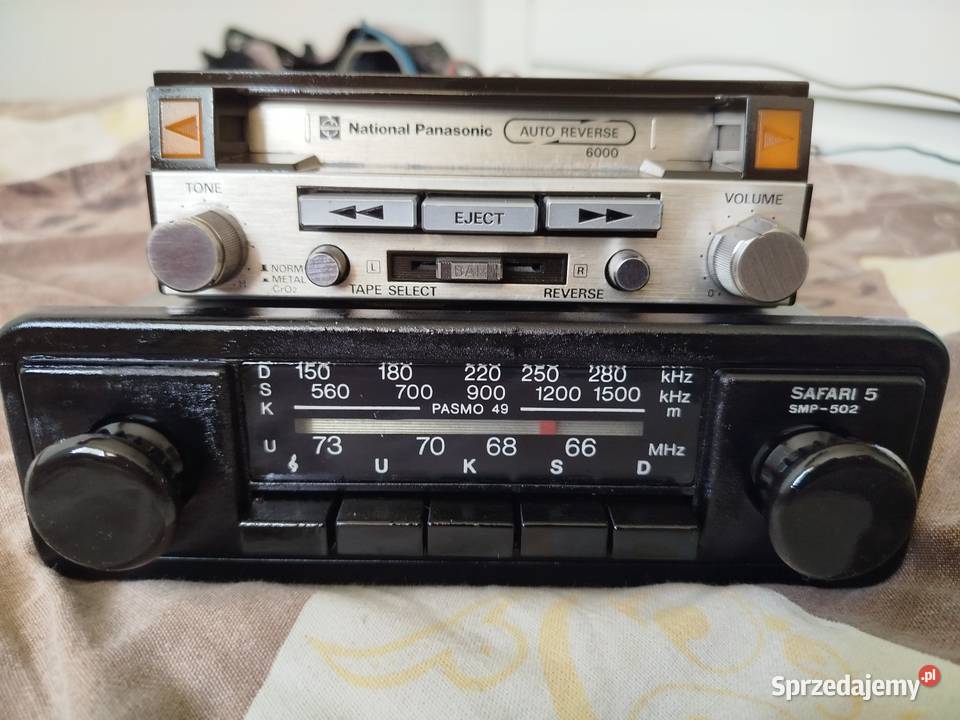 Sprzedam zabytkowe radio samochodowe Safari 5 mazowieckie