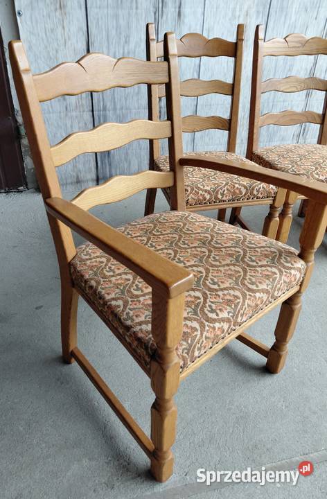 komplet krzeseł 6 sztuk 497 Krzesła kujawsko-pomorskie Byczyna