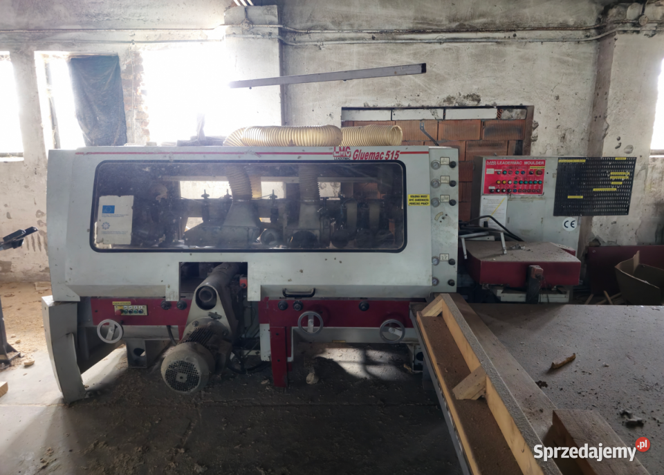 Strugarka czterostronna LEADERMAC GLUEMAC Chorzele