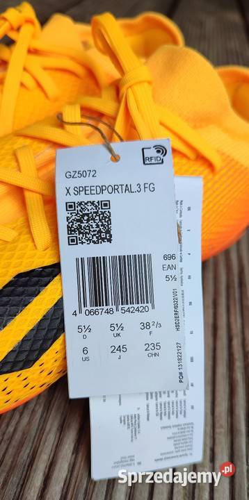 Adidas X Speedportal3 FG korki piłkarskie Junior Piłka nożna Jasień