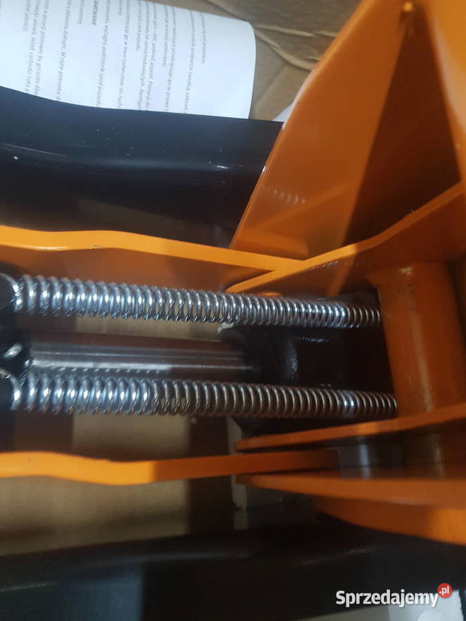 ŻABA 5Ton hazard PODNOŚNIK HYDRAULICZNY 2TŁokowy wielkopolskie Głogowa sprzedam