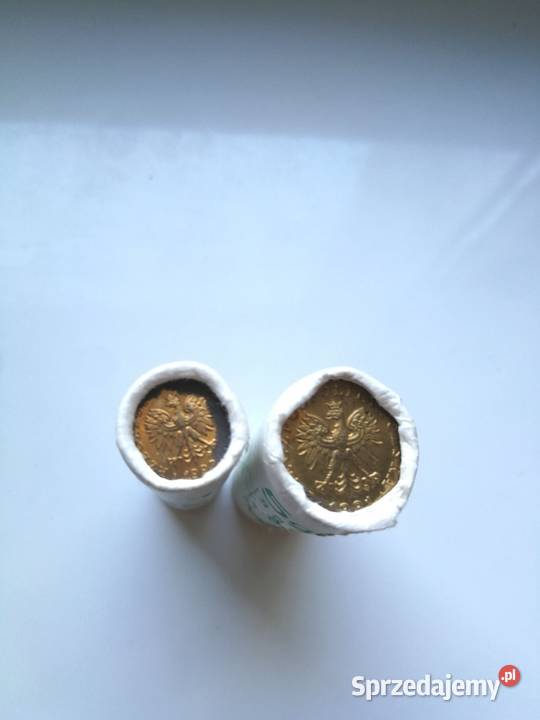 Polska rulon bankowy 5 gr 1991 zestaw wielkopolskie Poznań sprzedam