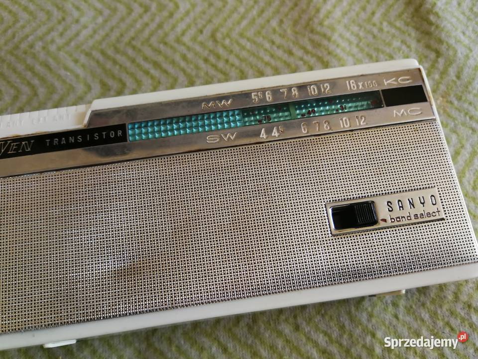 Radio Sharp BX327 Sanyo 1961 Sprawne zachodniopomorskie sprzedam
