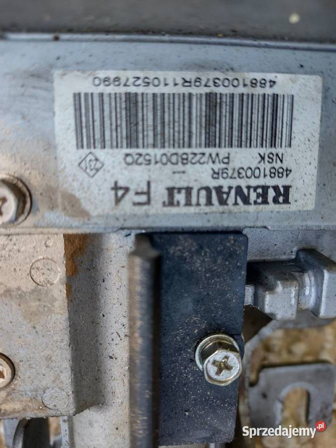 Kolumna kierownicza Renault Grand Scenic III Spławy Pierwsze