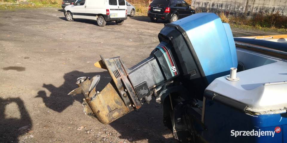 Motorówka MERLIN w zestawie silnik MERCURY 50