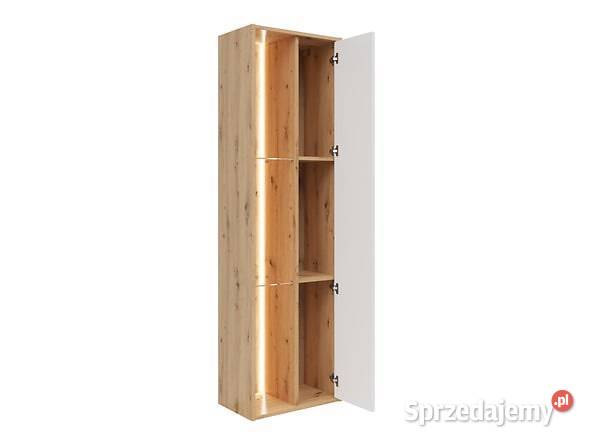 Nowe meble BRW GAP LED dąb artisan biały mazowieckie Siedlce