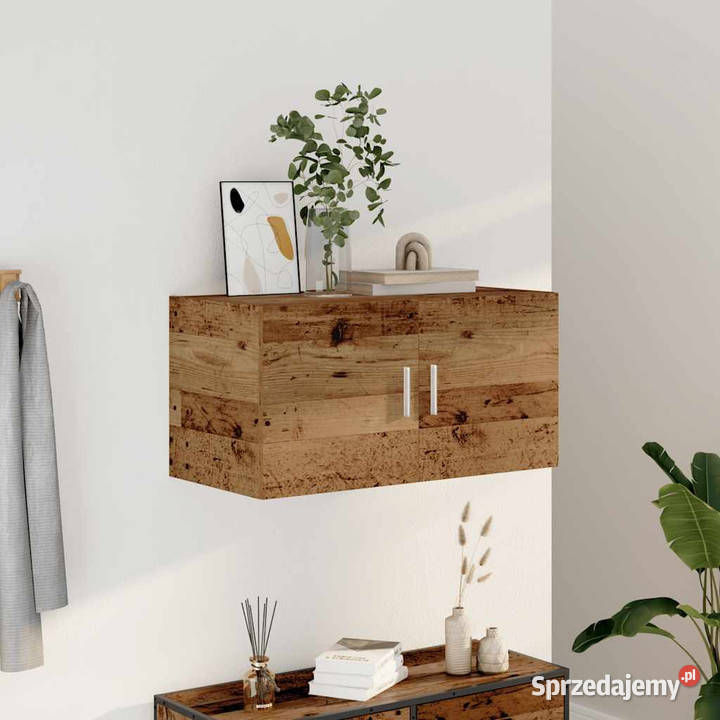 Szafka ścienna stare drewno 80x39x40 WM856028