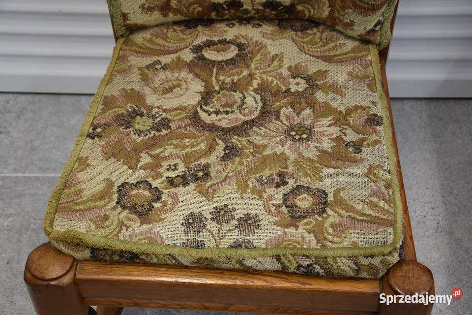 krzesła dębowe 4 sztuki super stan Krzesła Olsztyn