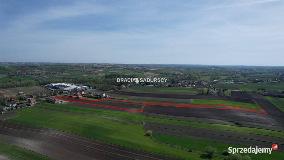 sprzedaży działki 16768m2 Niegardów małopolskie