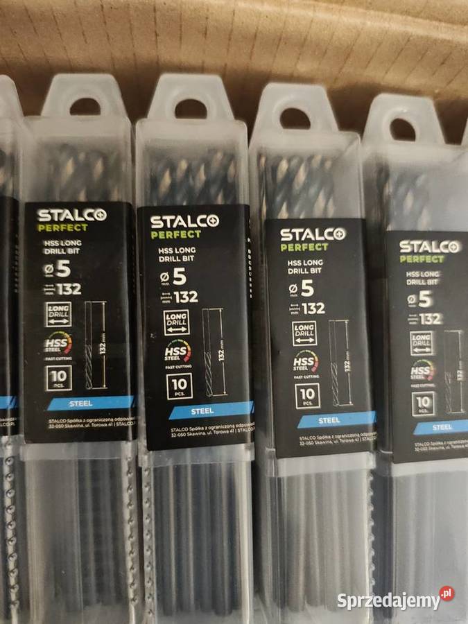 Wiertła do metalu hss stalco Wiertła Polanka Wielka
