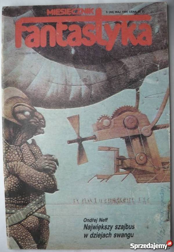 FANTASTYKA 1986 05 44 MIESIĘCZNIK Piła sprzedam