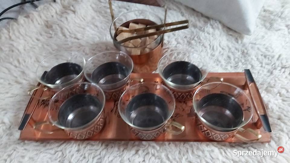 Komplet miedziany Suwałki sprzedam