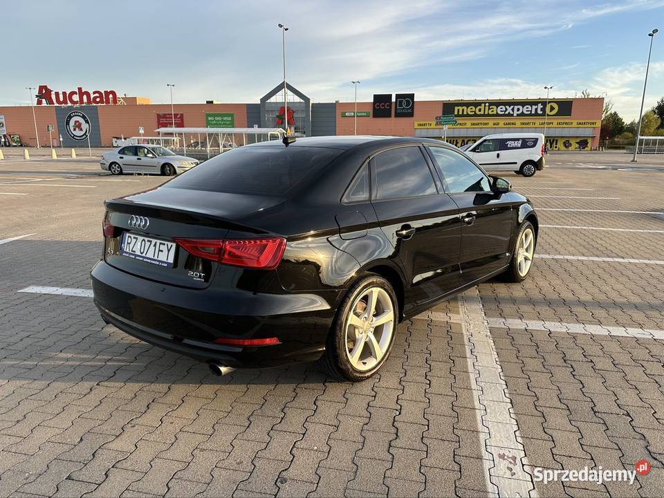 Audi A3 quattro 20 TFSi 118 przebiegu A3 Rzeszów