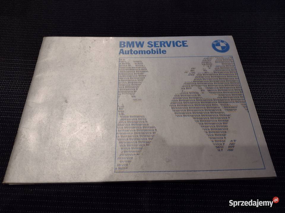 BMW 520 E12 1974 Książka Gwarancyjna Serwisowa łódzkie Łódź