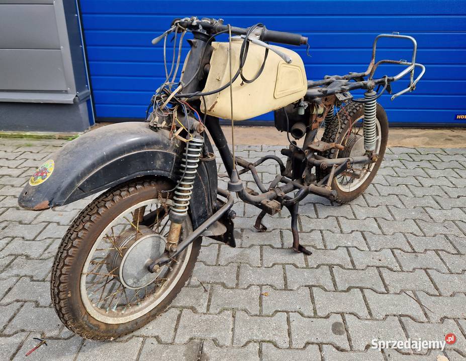 MZ 250 Trophy motocykl do remontu Rok produkcji 1970 Wyszogród