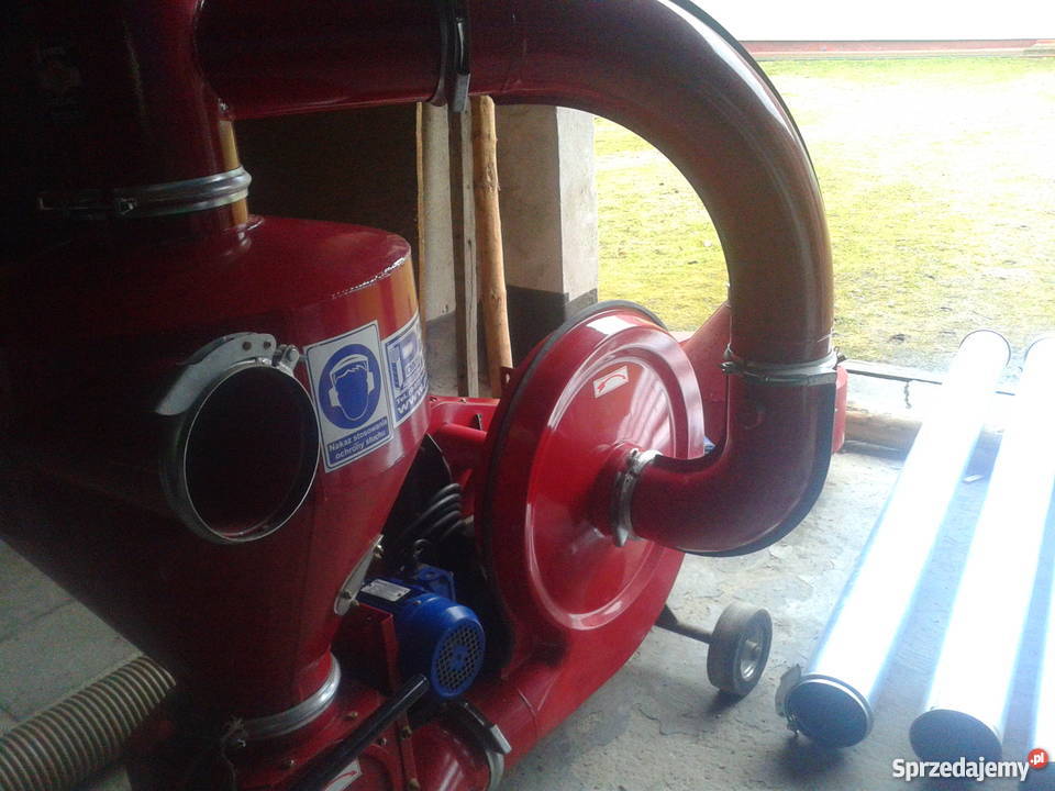 Przenośnik pneumatyczny ssącotłoczący POM POM Augustów Słowino