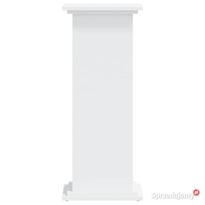 Stojak na rośliny biały 33x33x80 WM852969