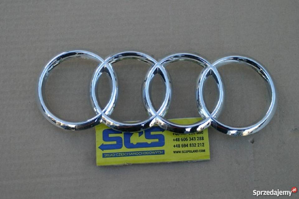 AUDI A6 A7 A8 D4 LIFT EMBLEMAT LOGO 4HO853605C Bieleń