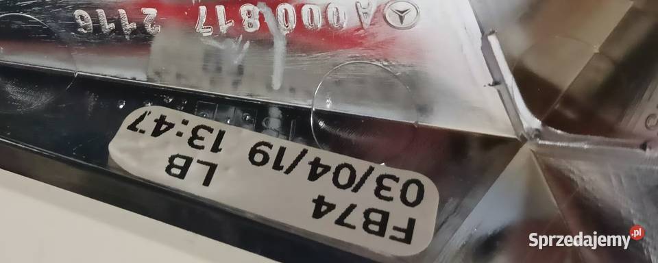MercedesBenz OE A0008172116 lubuskie Wschowa