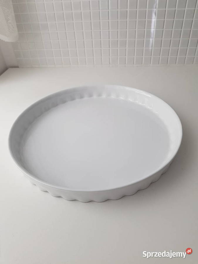 Ceramiczna forma na tartę IKEA VARDAGEN biała 29 Siemianowice Śląskie