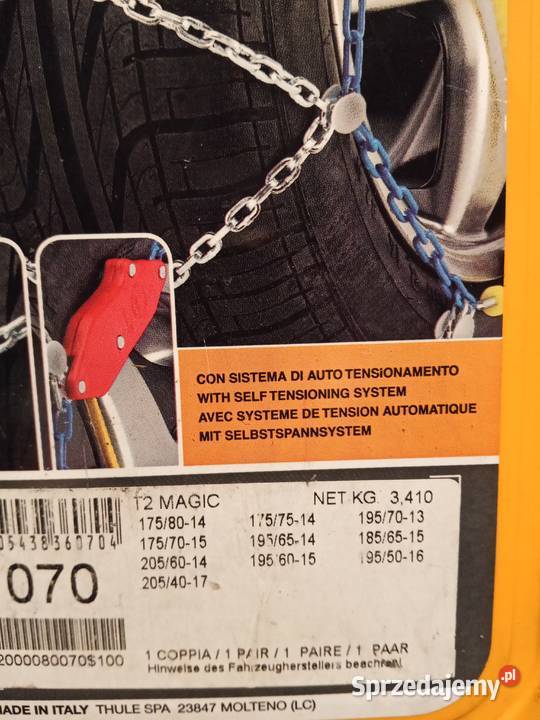 Łańcuchy śniegowe tanio dużo sztuk 50 zl Wrocław sprzedam