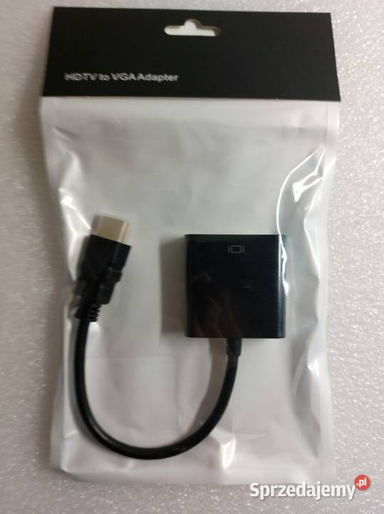 Adapter HDMI VGA DSUB przejściówka