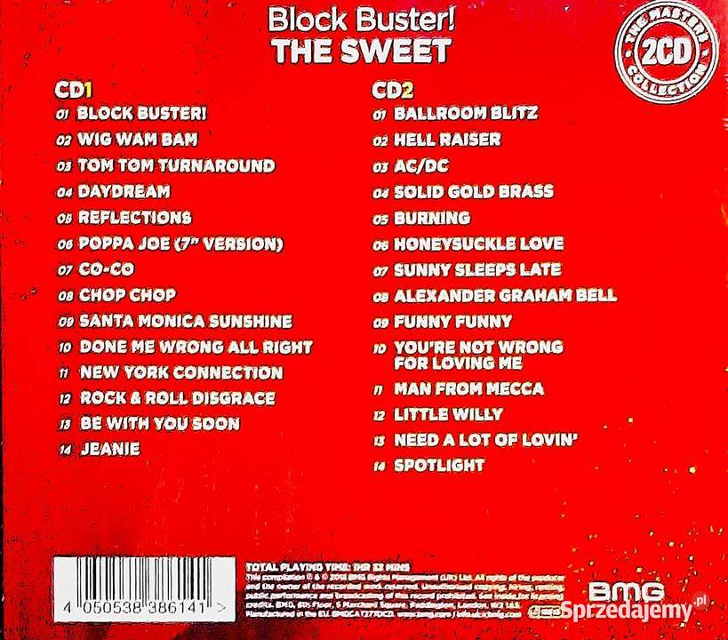 Sprzedam Album 2 CD Legendarnego Zespołu Sweet