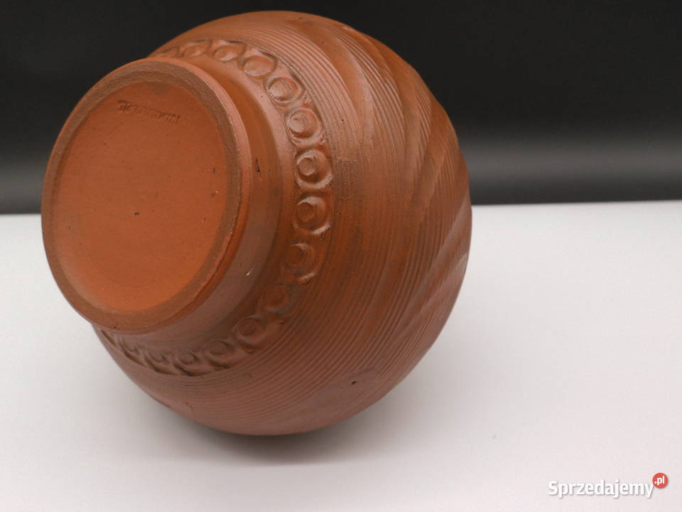 Wazon wazonik gliniany