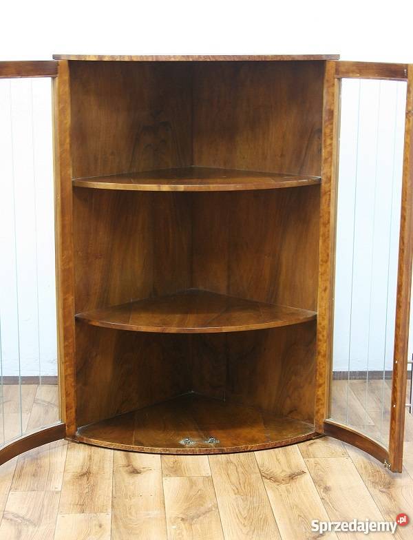 Oryginalna Orzechowa Biblioteczka Art Deco Marki