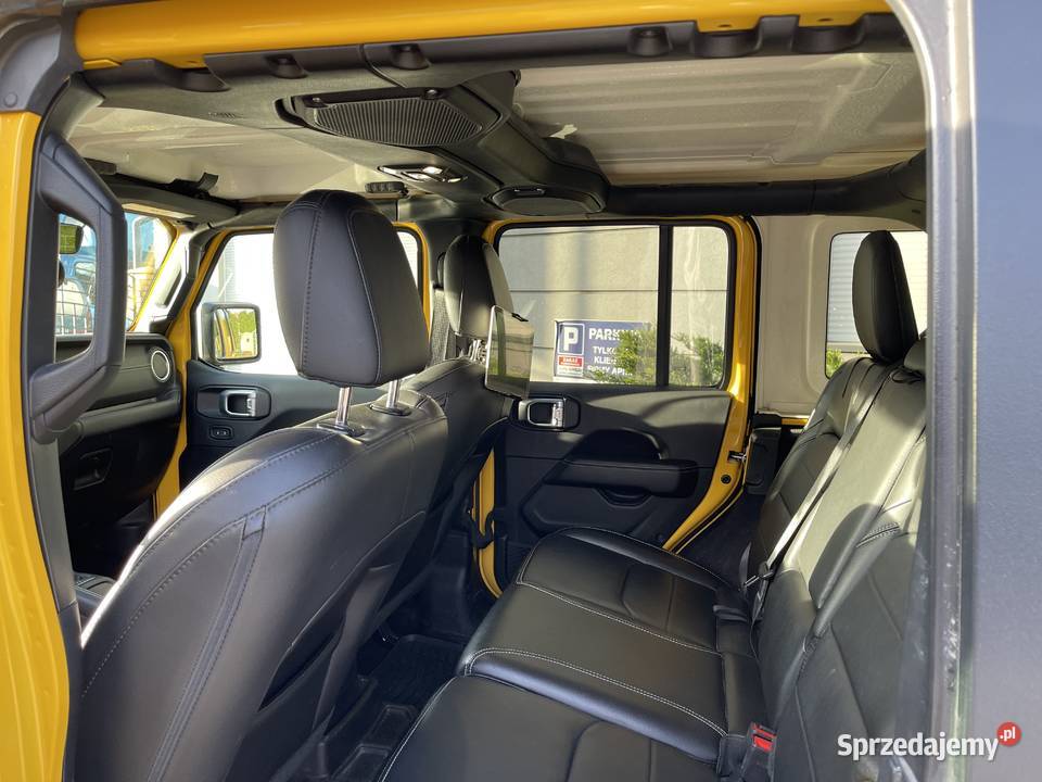 Jeep Wrangler Sahara 4XE nowy hybryda plugin czujnik martwego pola Kielce