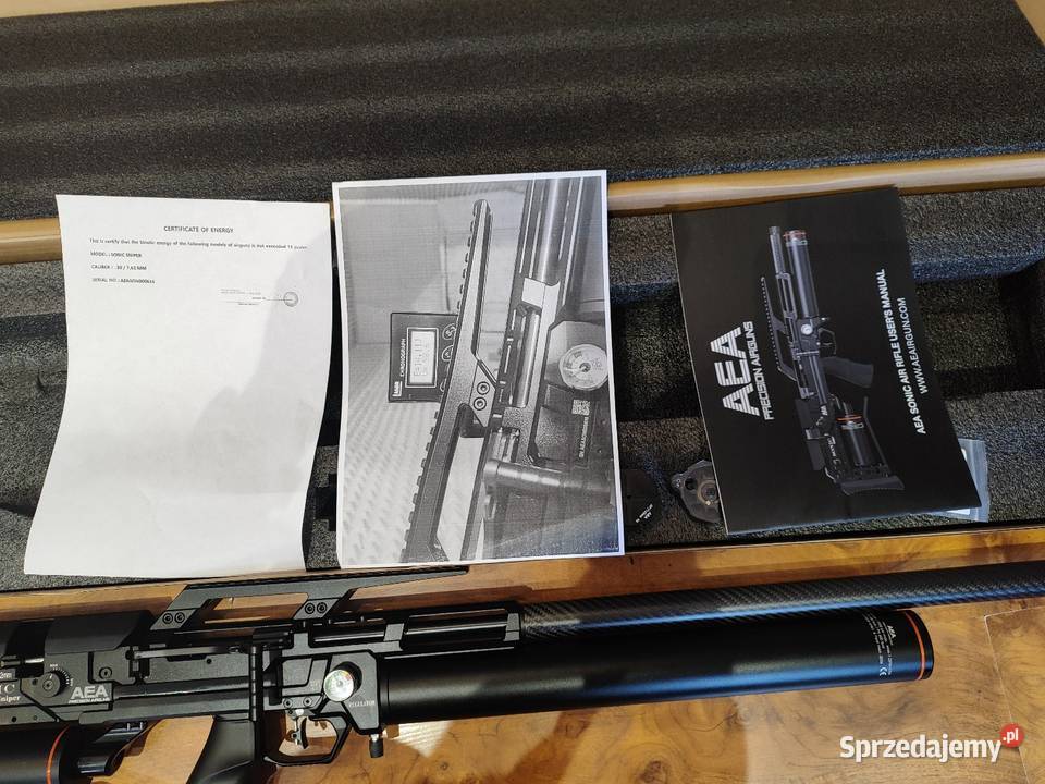 Wiatrówka AEA SONIC SNIPER MOC POTĘGA KAL 635 Ruda Śląska sprzedam