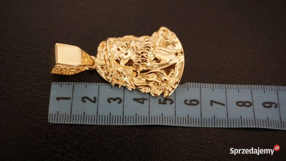 ZŁOTY WISIOREK ZAWIESZKA GŁOWA 21G Warszawa
