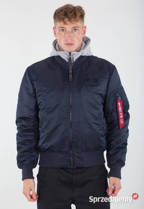 ALPHA INDUSTRIES bomberka MA1 DTEC granatowa