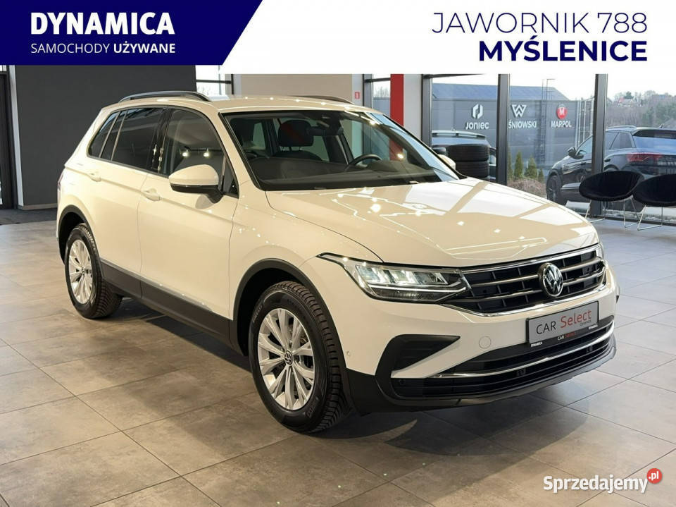 Volkswagen Tiguan VAT 23 Life 15TSI 150 DSG 2022 światła LED Myślenice