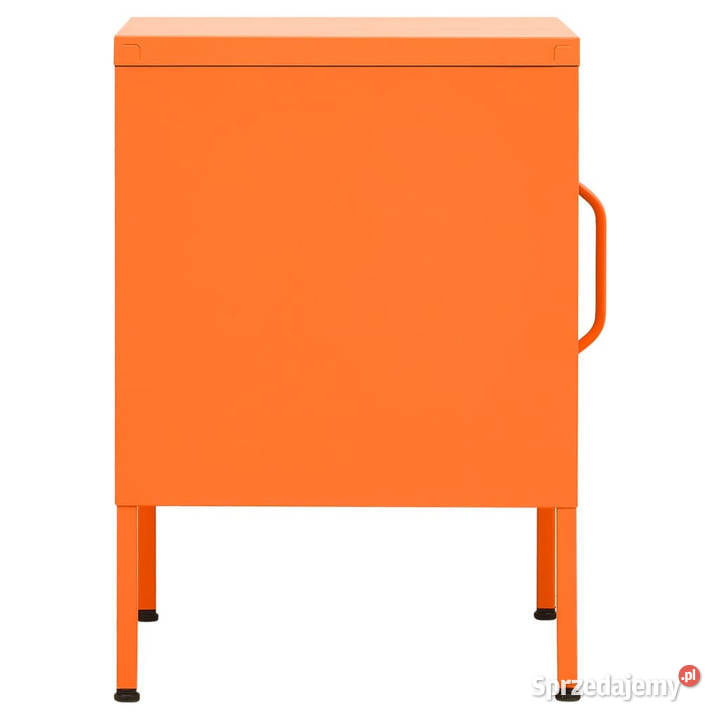 Szafka nocna pomarańczowa 35x35x51 stalowa Warszawa