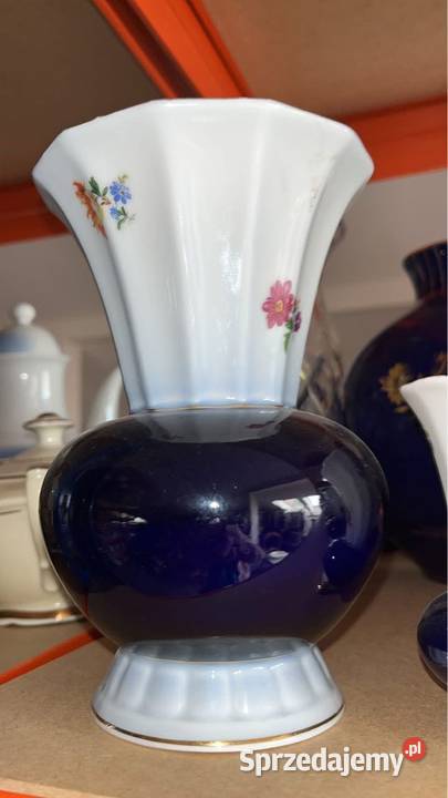 Wazon z kobaltem PM Import Szlachetna piękna Gdańsk
