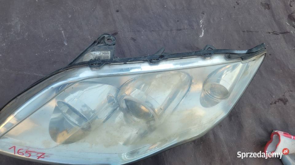 RENAULT LAGUNA III 0710 REFLEKTOR LEWY LAMPA osobowe Ruda Śląska sprzedam