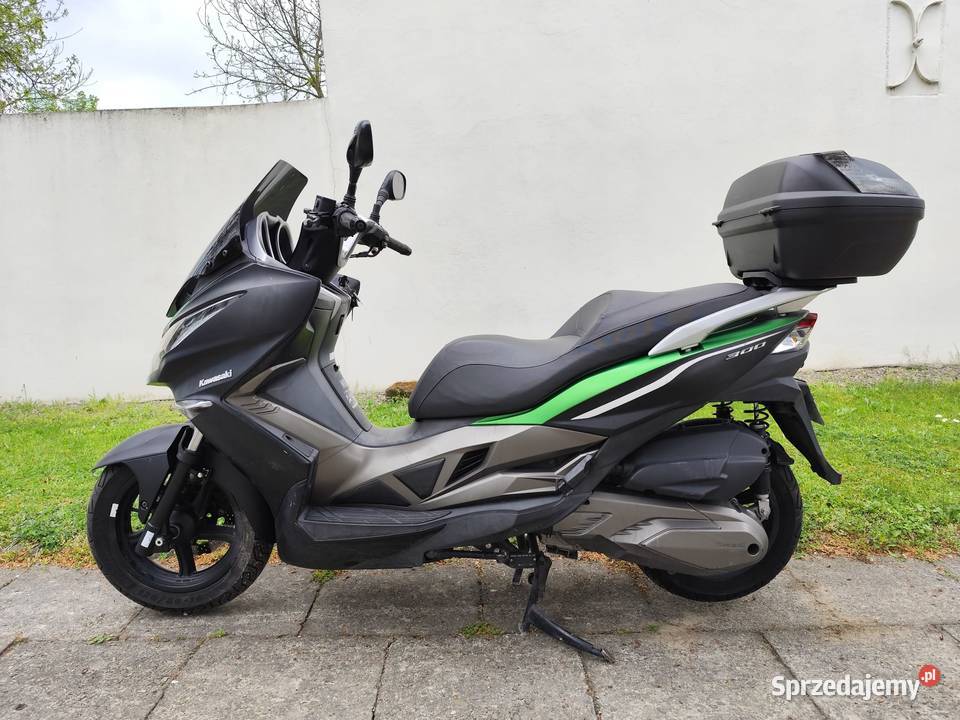 Kawasaki J300 ABS 2 kluczykI Kufer Bd Stan Raty skuter Pilzno